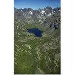 Mountain Valley and Lake photo sculptures