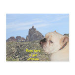 Mountain with attitude post card