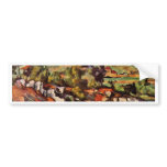 Mountains In Provence By Paul Cézanne bumper stickers