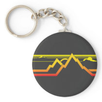 Mountains Keychain