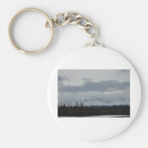 Mountains Of Alaska Key Chain