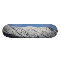 Mountains Overlooking Wellsville Skate Board Deck