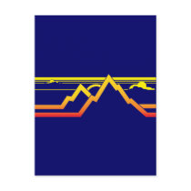 Mountains Postcard
