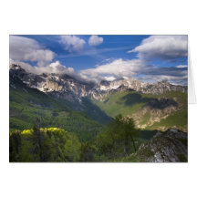 Mountains, Slovenia Card