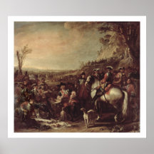Mounted Dragoons of the King's Household, 1737 (oi Print