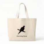 Mourning Dove silhouette Bag