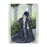 Mourning Garden postcard