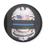 MOURNING THIN BLUE LINE magnets