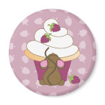 Mouse and Cupcake magnets