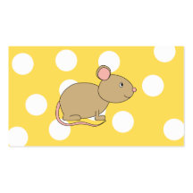 Mouse. Business Card Templates