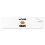 Mouse Geek bumper stickers