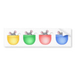 Mouse In Pocket bumper stickers