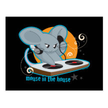 Mouse in the House Post Cards