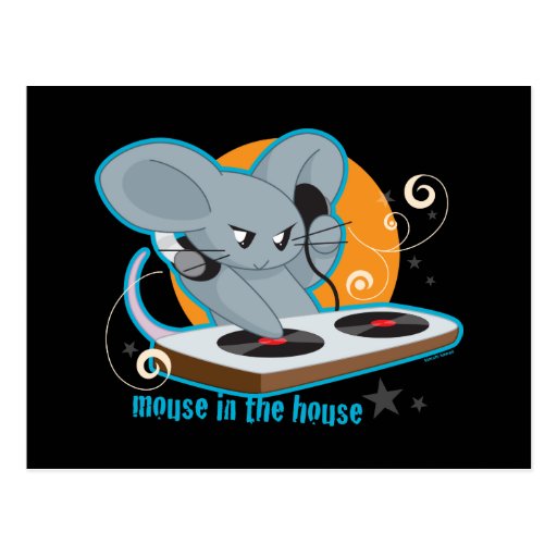 Mouse in the House Post Cards