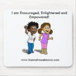 mouse pad encouraged enlightened and empowered mousepads
