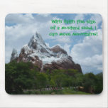 Mouse Pad: Faith the size of a mustard seed mousepads