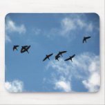 Mouse Pad - Geese in flight