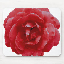 Mouse Pad - Standard - Red Red Rose