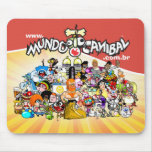 Mouse Pad Turma Mundo Canibal mousepads