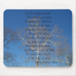 Mouse Pad with a poem by Helen Steiner Rice mousepads