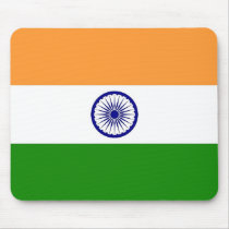 Mouse pad with Flag of India