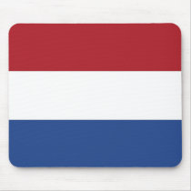 Mouse pad with Flag of Netherlands