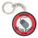 Mouse Potato Club keychains