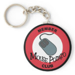 Mouse Potato Club keychains