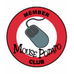 Mouse Potato Club t-shirts