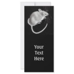 MOUSE: REALISM PENCIL: RACK CARD rack cards