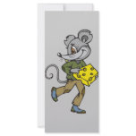 Mouse Runs With Cheese Rack Cards