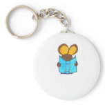 Mouse The Book Worm keychains