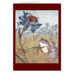 Mouse, Toad & Hornet in Meadow cards
