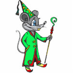 Mouse Wizard photo sculptures