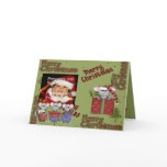 Mousein Around Christmas Card