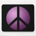 Mousemat Peace, Black and Purple