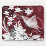 Mousepad-Butterfly Floral