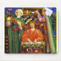 Mousepad:  Christmas Carol - by Rossetti