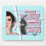 Mousepad - Diamonds & Martinis