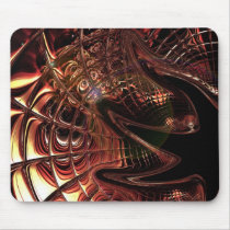 Mousepad Digital Art Melting Glass Abstract