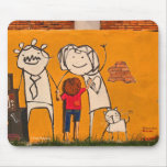 Mousepad: Family in Concrete