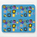 MOUSEPAD JEWISH STARS