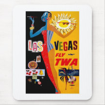 Mousepad-Las Vegas Vintage Advertisement