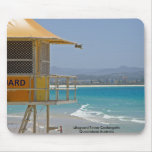 Mousepad Lifeguard Tower Coolangatta Qld Australia