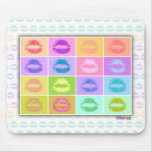Mousepad - Pop Art Kiss