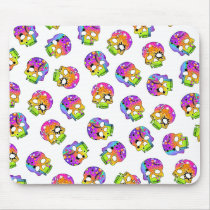 Mousepad - POP ART SKULLS