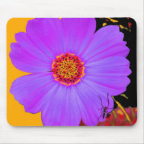 Mousepad Purple Flower