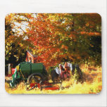 Mousepad - Rustic Fall Tractor Scene (oil)
