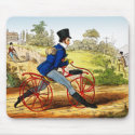 Mousepad:  The Hobby Horse:  Bicycle Prototype