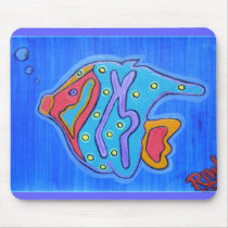 Mousepad - Vibrant Tropical Fish